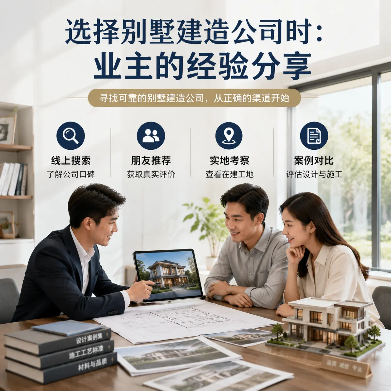 选择别墅建造公司时: 平塘 业主的经验分享