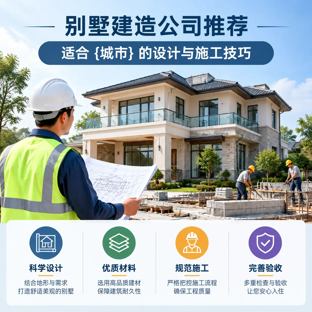 别墅建造公司推荐:适合 平塘 的设计与施工技巧