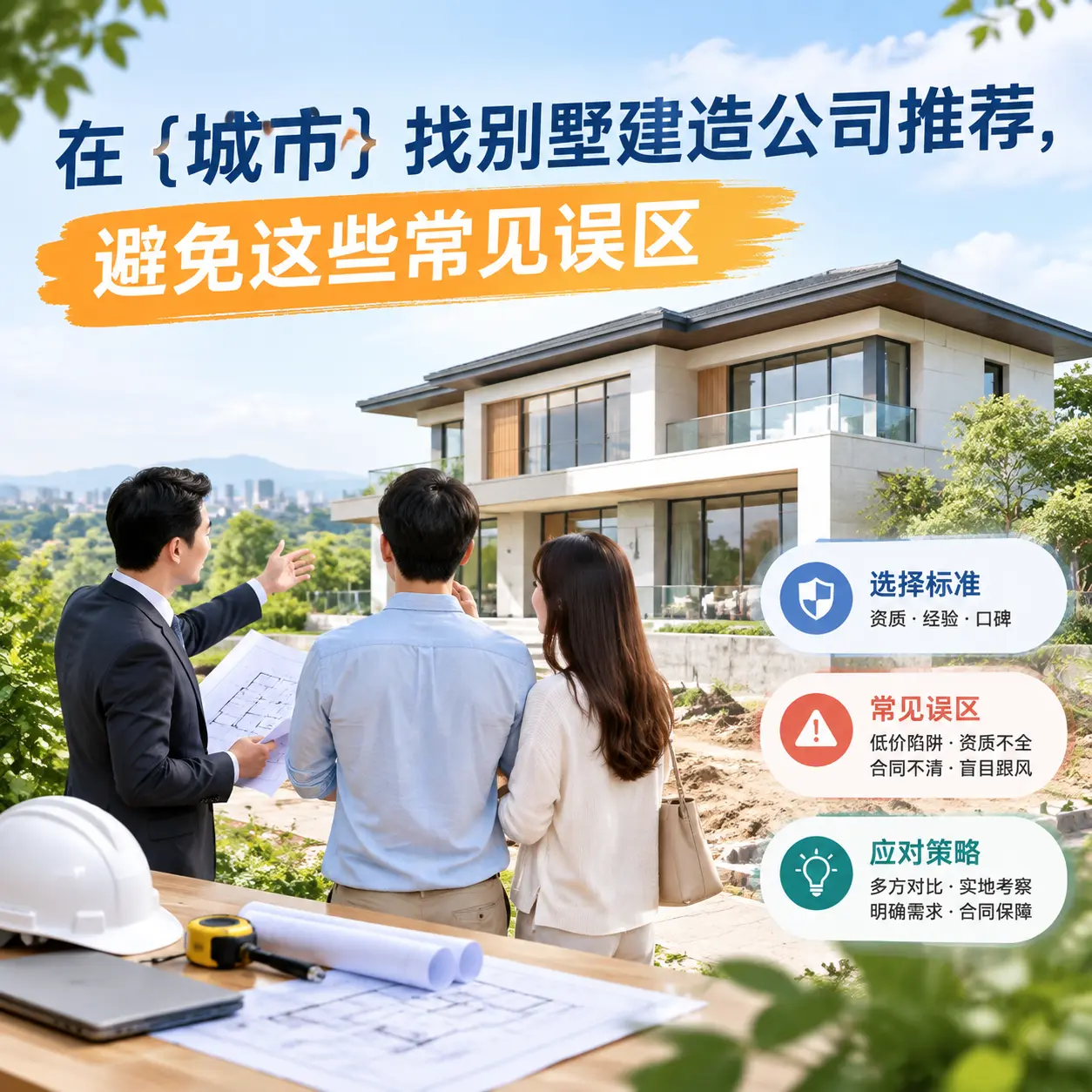 在 平塘 找别墅建造公司推荐，避免这些常见误区
