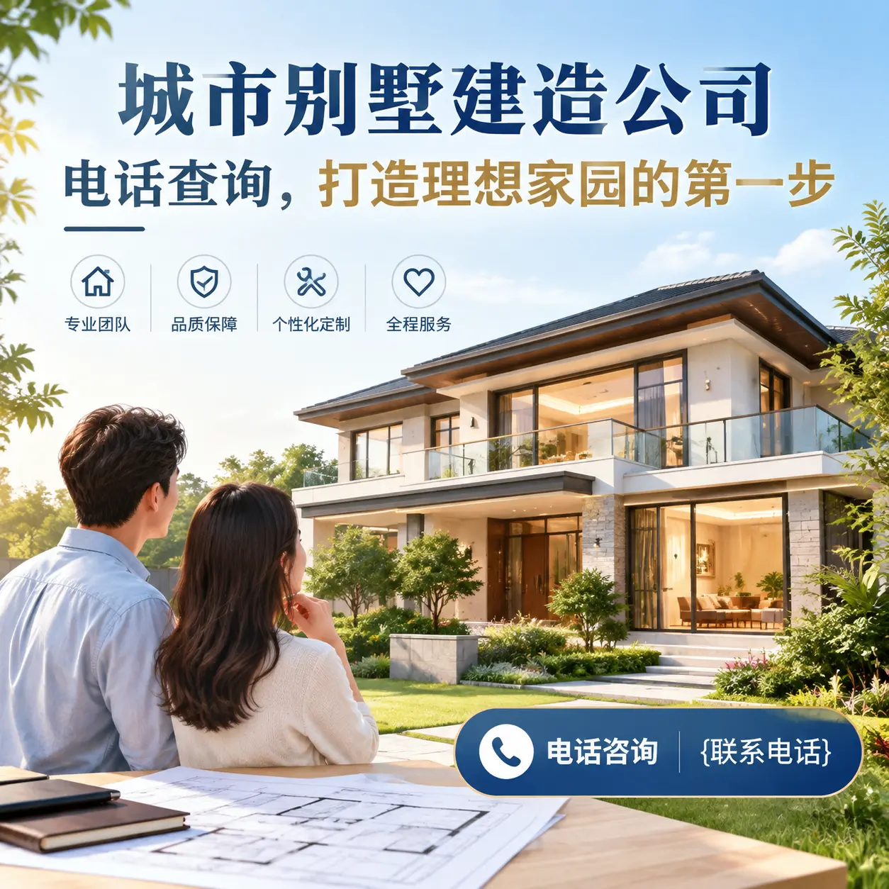 平塘别墅建造公司电话查询,打造理想家园的第一步
