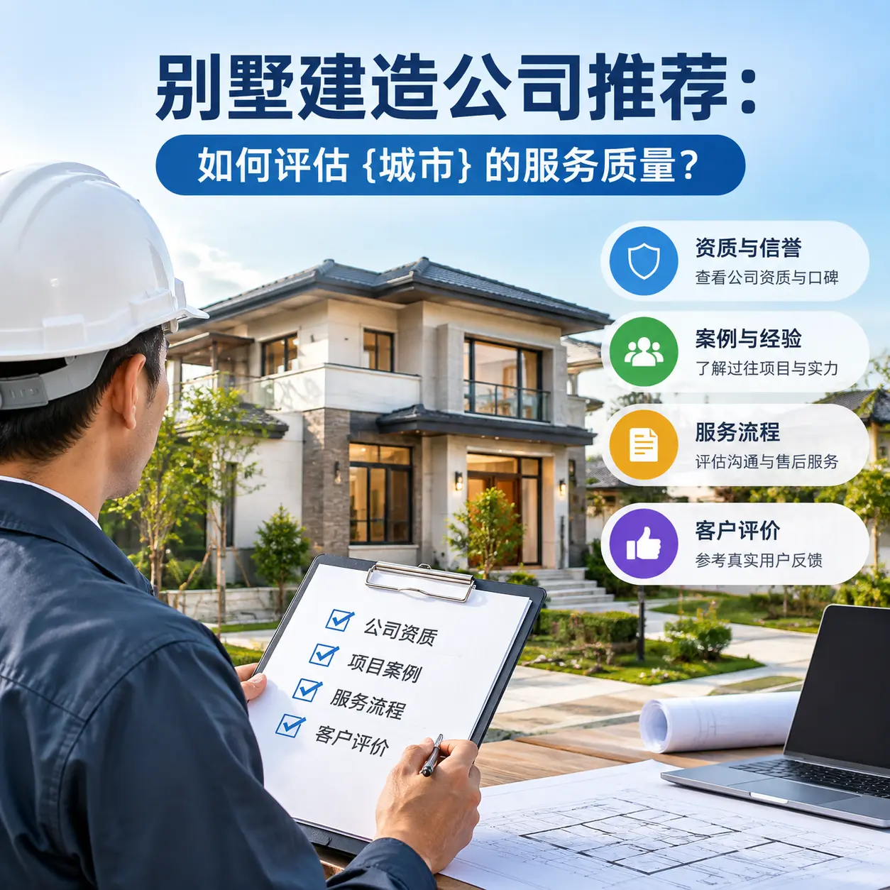 别墅建造公司推荐:如何评估 平塘 的服务质量?