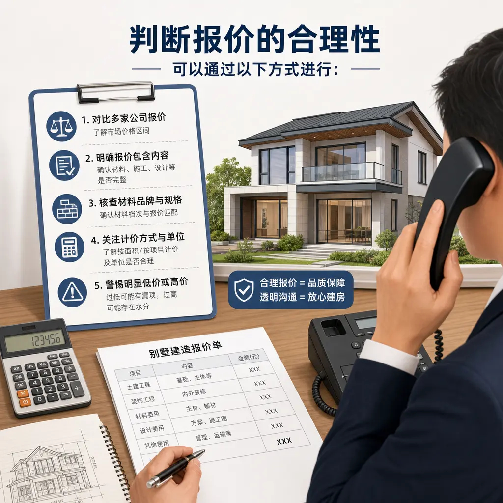 选择平塘别墅建造公司时，电话咨询的注意事项