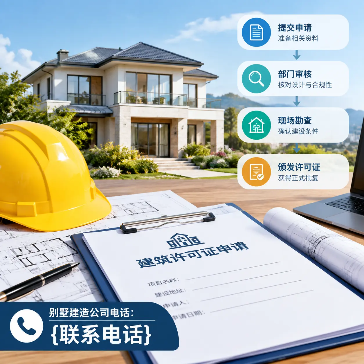 别墅建造公司电话:在平塘建造前的准备工作