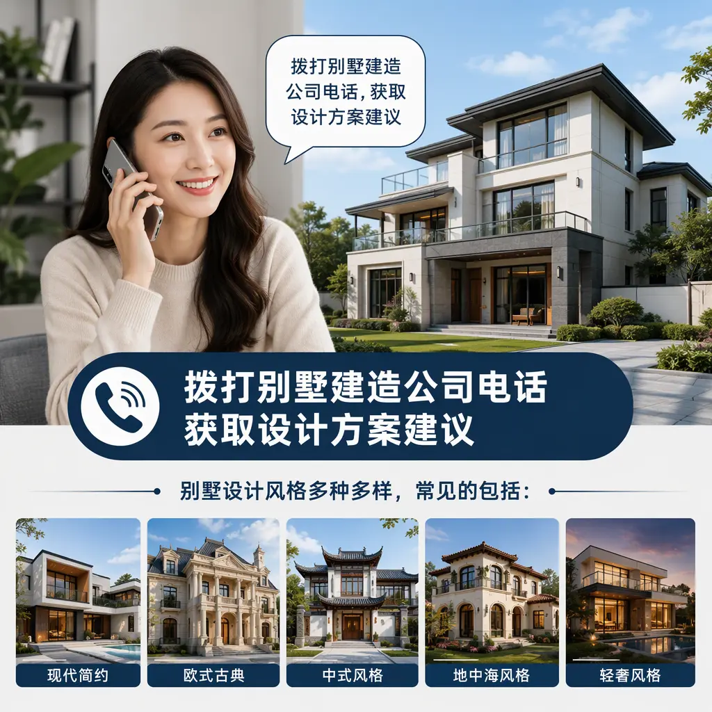 拨打平塘别墅建造公司电话，获取设计方案建议