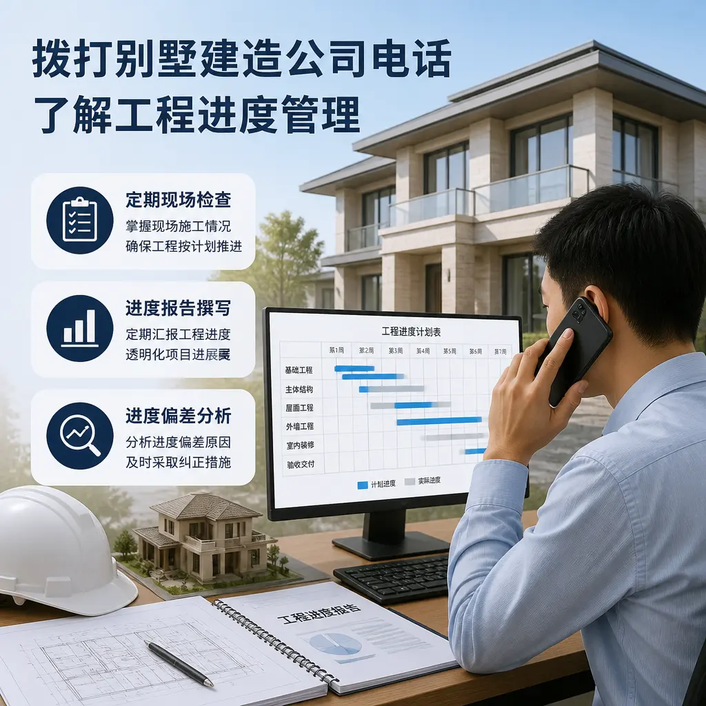 拨打平塘别墅建造公司电话，了解工程进度管理