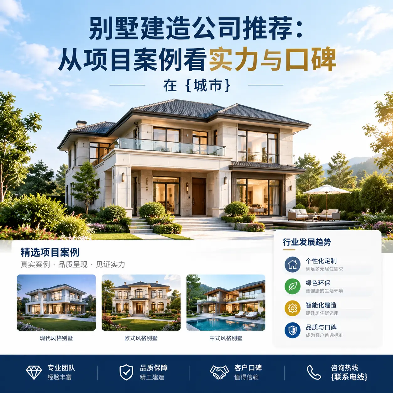 别墅建造公司推荐:从项目案例看实力与口碑在 平塘