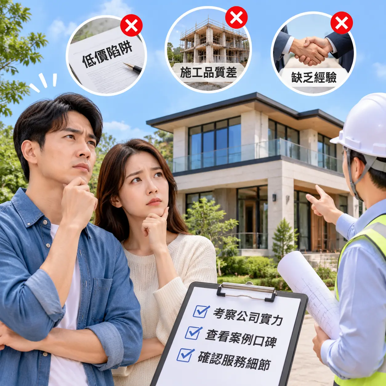 如何在 平塘 选择最佳别墅建造公司推荐？
